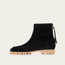 Moten boots, black velvet OUTLET